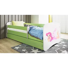 raumhirsch furniture Kinderbett Raumhirsch 80 x 180 cm Holzwerkstoff grün