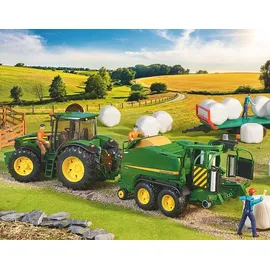 Bruder 02032 - John Deere Rundballen- Presswickelkombination C441R 1:16