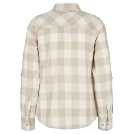 URBAN CLASSICS Turnup Checked Flanell Shirt Beige S
