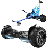 RCB Hoverboards SUV mit Sitz Hoverboards Off-Road, App-fähige Bluetooth Hoverboards, 8,5 '' Hummer + Hoverkart Go Kart für Self Balancing hoverboards, Geschenk für Kinder