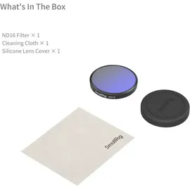 SmallRig Filter Kamera schwarz/transparent für DJI Osmo Action 6
