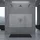 doporro Duschwand Duschtrennwand 130x200 Walk-In Dusche schwarz mit Doppel-Stabilisator aus Echtglas 8mm ESG-Sicherheitsglas Milchglas-Streifen