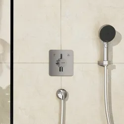 hansgrohe DuoTurn Q Mischer Unterputz für 2 Funktionen, Badarmaturen, chrom
