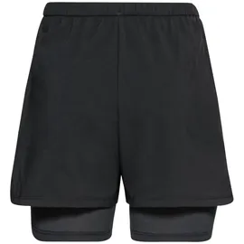 Odlo Essential 2-in-1 Short Damen Schwarz XS