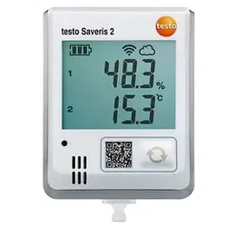 testo Saveris 2-H1 WLAN Feuchte- & Temperatur-Datenlogger weiß