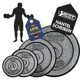 BEST SPORTING Gewichte Hantel PRO I Hantel Gewichte Set 1,25kg bis 10kg Hantelscheiben 30/31 mm für Kurz- und Langhanteln I Hantel Gewichte Set für erfolgreiches Hanteltraining I Weights Set for Home