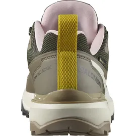 Salomon Outdoorschuh SALOMON "X ULTRA 360 EDGE GORE-TEX", Herren, Gr. 44, phantom, stone gray, incaberry, Synthetik, Textil, Schuhe Outdoorschuh, wasserdicht dank Gore-Tex Membrane