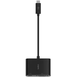 Belkin USB-C auf VGA-Adapter Schwarz