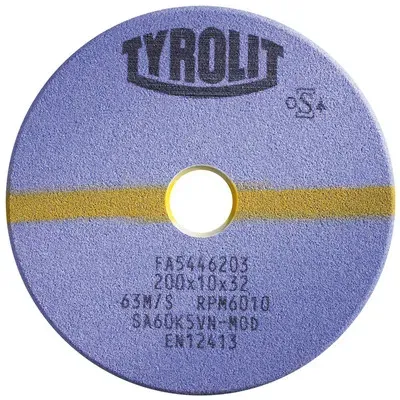 Sägeschärfschleifscheibe ø200 x 10 x 32mm Form 1F SA60L5VN