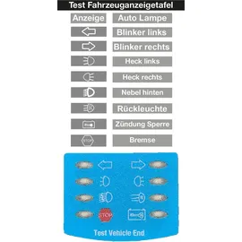 Berger & Schröter 48252 ISO11446 Trailertester ISO11446 Beleuchtungstester 3.6V