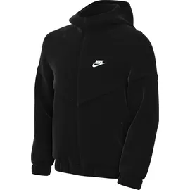 Nike Windrunner Jacke, Black/Black/Black/White, 10-12 Jahre