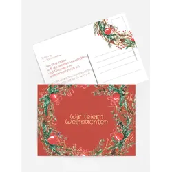 Einladungen Weihnachtskarten selbst gestalten mit Spruch und Fotos im Onlinedesigner bei Meine-Kartenmanufaktur.de