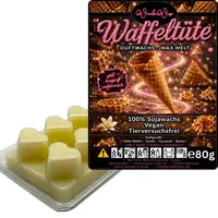 WonderWax Duftwachs Wax Melts für Duftlampe, 6 Herzen Duftmelt Wachsmelt Sojawachs Duftwachs Würfel für Raumdüfte, Wachs Duftöl Winter Indoor Schmelzen für Aromalampe Waffeltüte
