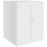 vidaXL Waschmaschinenschrank 71 x 71,5 x 91,5 cm Weiß Spanplatte
