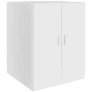 vidaXL Waschmaschinenschrank 71 x 71,5 x 91,5 cm Weiß Spanplatte