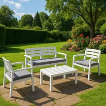 Dmora Dgyas Loungeset weiß