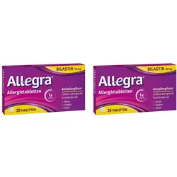 Allegra - schnell bei Heuschnupfen & ganzjährigen Allergien