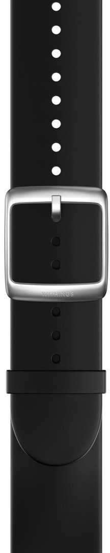 WITHINGS - WRISTBAND - SILICON - black /20mm