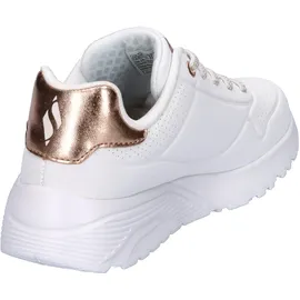 SKECHERS Uno Lite Metallic Mode White Synthetic / Trim 32