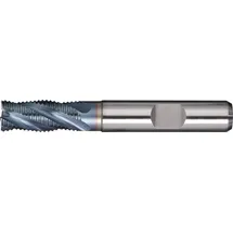 tecwerk Schaftfräser DIN 844 Typ HR D.20mm Einsatz-L.52mm HSS-Co5 TiCN Weldon