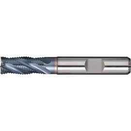 tecwerk Schaftfräser DIN 844 Typ HR D.20mm Einsatz-L.52mm HSS-Co5 TiCN Weldon