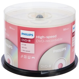 Philips DVD-R 4,7 GB 16x 50 St.
