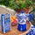 Bialetti Moka Express 6 Tassen Blau