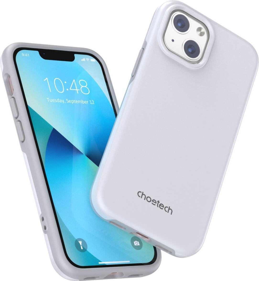 Choetech PC0112-MFM-WH iPhone13 MFM PC + TPU phone case, 6.1 inches, white (iPhone 13), Smartphone Hülle, Weiss
