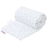 babybay Nestchen Maxi, Comfort, Boxspring Stoff Perlgrau