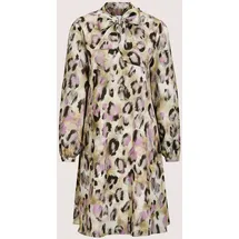 Madeleine Midikleid Animal-Print Schwarz 36