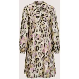 Madeleine Midikleid Animal-Print Schwarz 36