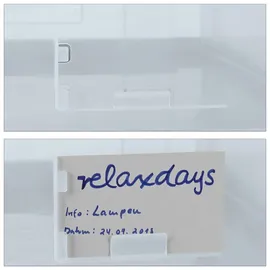Relaxdays Klappbox 59,5 x 39,5 x 31,5 cm 1-tlg. grau