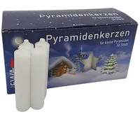 KCB-Kerzen Pyramidenkerzen 50 St. weiß
