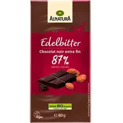ALNATURA Bio Edelbitter 87% Schokolade 80,0 g