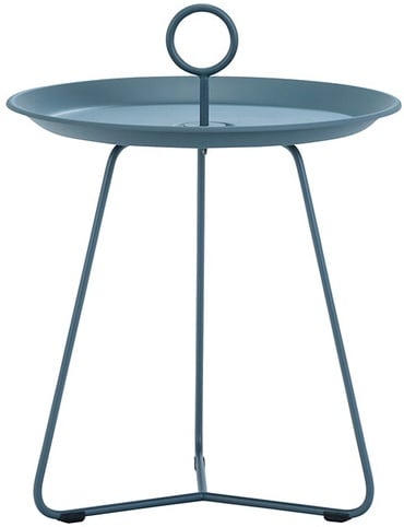 Beistelltisch Eyelet Houe blau, Designer Henrik Pedersen, 45.5 cm