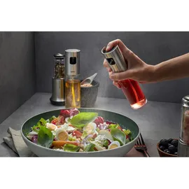 GEFU NEVA Essig- und Öl-Sprüher Set 2 Stück 100 ml Edelstahl Glas