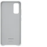 Samsung Leather Cover EF-VG980 für Galaxy S20 light gray