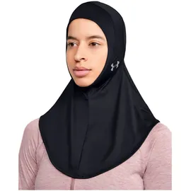 Under Armour Sport Hijab Kopftuch Damen black/black/silver XS/S