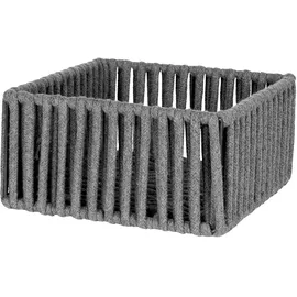 Schöner Wohnen Badkorb Zovo M 20 x 20 x 20 cm grau