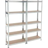 Estexo Steckregal Werkstattregal Kellerregal Schwerlastregal