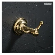 PaulGurkes - Handtuchhaken Gold Bad-accessoire Halterung Für Handtücher