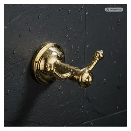 PaulGurkes - Handtuchhaken Gold Bad-accessoire Halterung Für Handtücher