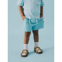 NAME IT Sweatshorts "Fritzo" in Hellblau - 128