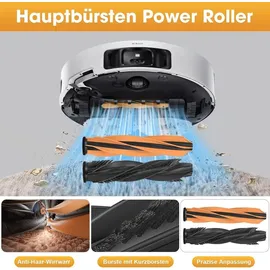 RUKHOOL L40s Pro Ultra Zubehör für Dreame X50 Ultra Complete/ L40s Pro Ultra Ersatzteile 2 Hauptbürsten 4 Stau...