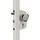 Locinox Gittertorschlossset LAKZ4i4i mit Türknopf für 40 mm Profile Alu RAL7040