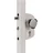 Locinox Gittertorschlossset LAKZ4i4i mit Türknopf für 40 mm Profile Alu RAL7040