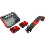 Einhell TE-AP 18/13 Li-Solo Akku Universalsäge 18 V 13 mm + 2x Power X-Change Plus Akku 4,0 Ah + Ladegerät