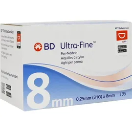 BD Kanüle 8 mm 31G 105 St.