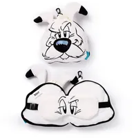 relaxeazzz Plüsch Idefix (Dogmatix) Asterix Reisekissen & Schlafmaske