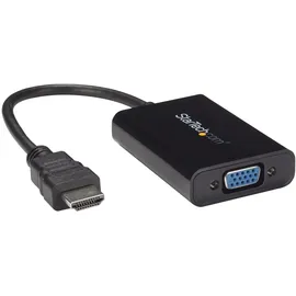 Startech HDMI auf VGA Video Konverter mit Audio 1920 x 1080 Schwarz